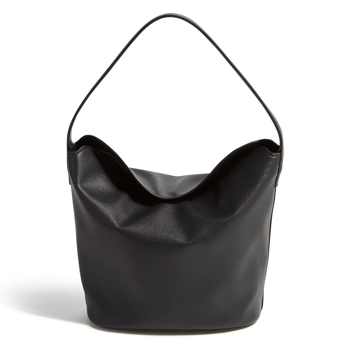 Slouchy Bucket Shoulder Bag - Moonless Night