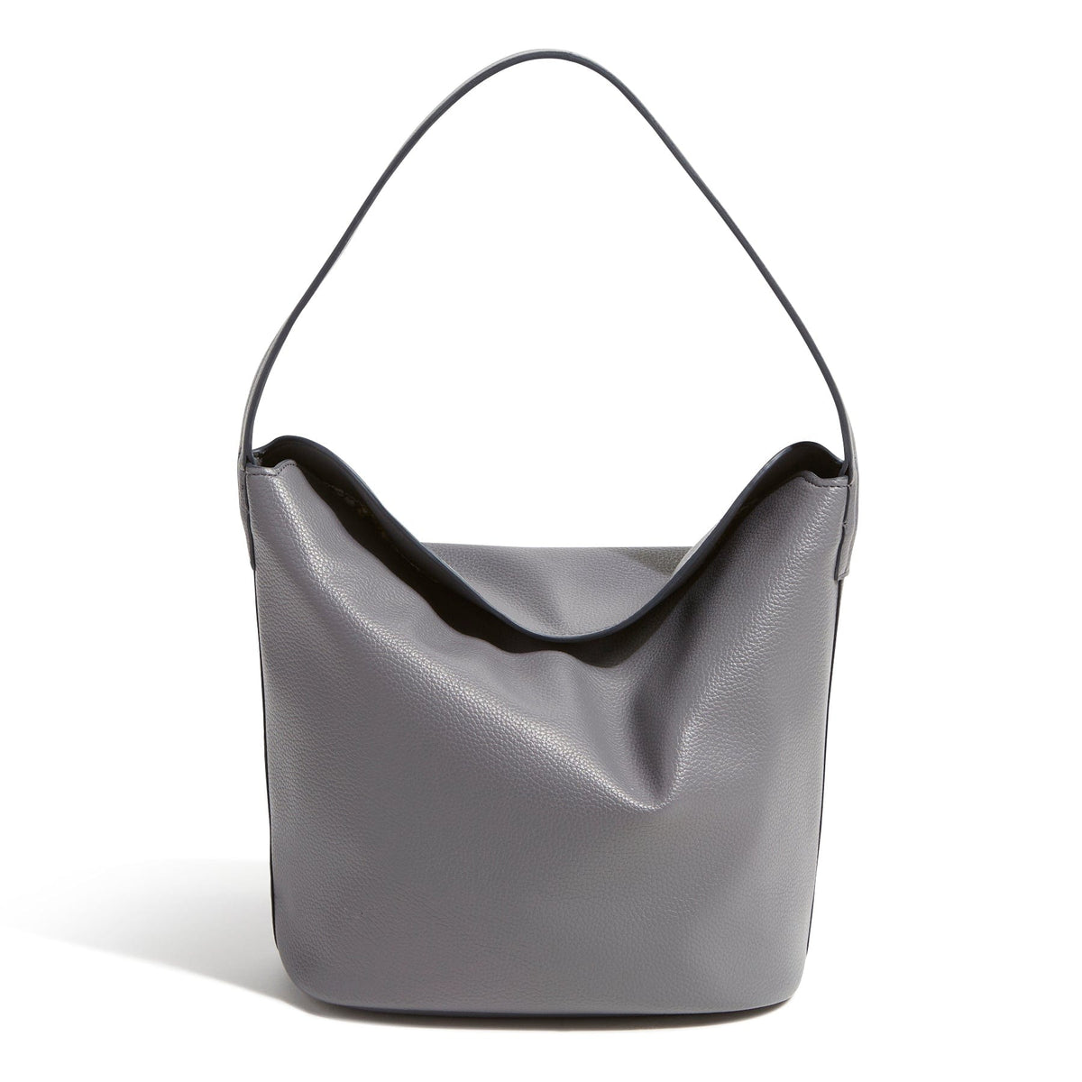 Slouchy Bucket Shoulder Bag - Quiet Shade