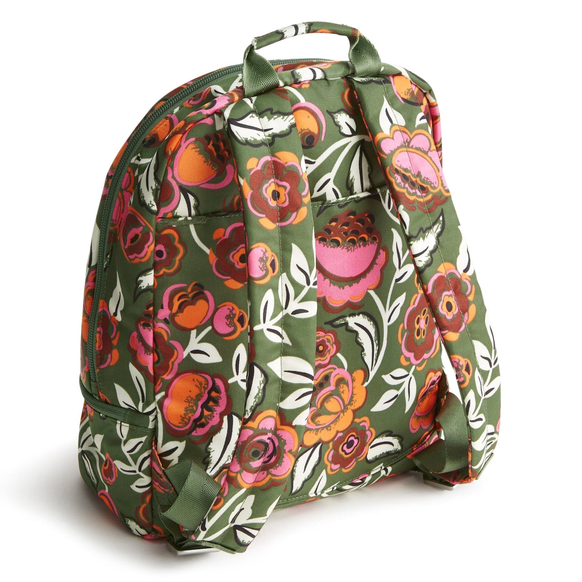 Small Chancery Backpack - Bubbly Flowers Green