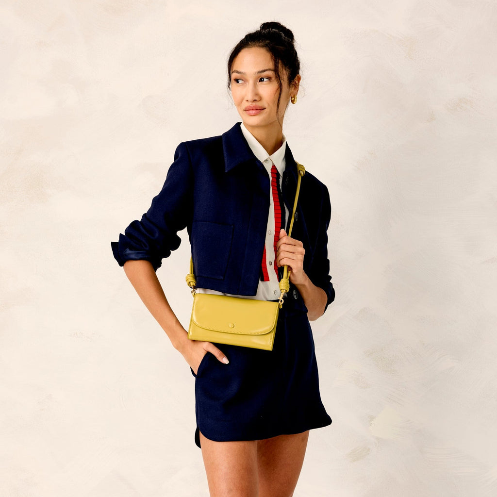 Wildwood Wallet Crossbody - Golden Olive