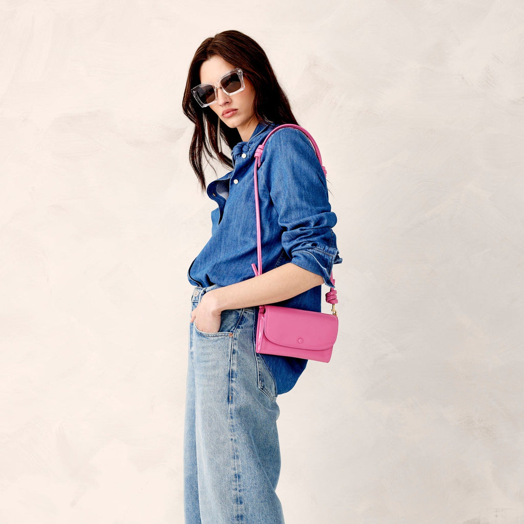 Wildwood Wallet Crossbody - Ibis Rose