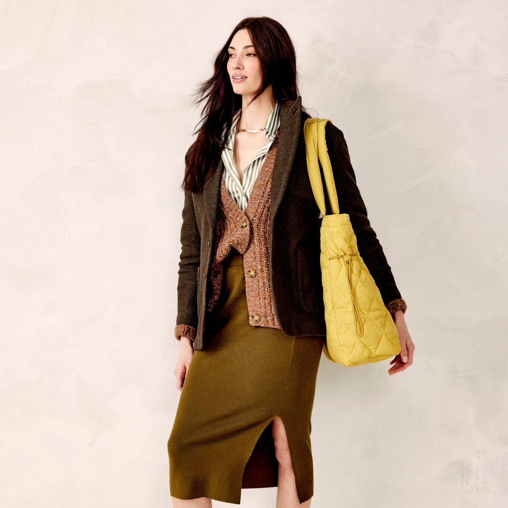 Clermont Tote Bag - Golden Olive