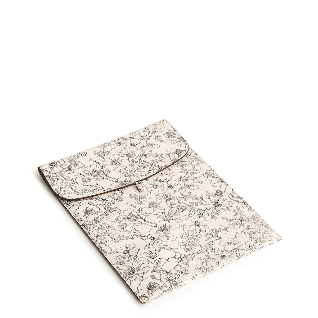 Large Envelope Tech Sleeve - Bloom Cottage Cream