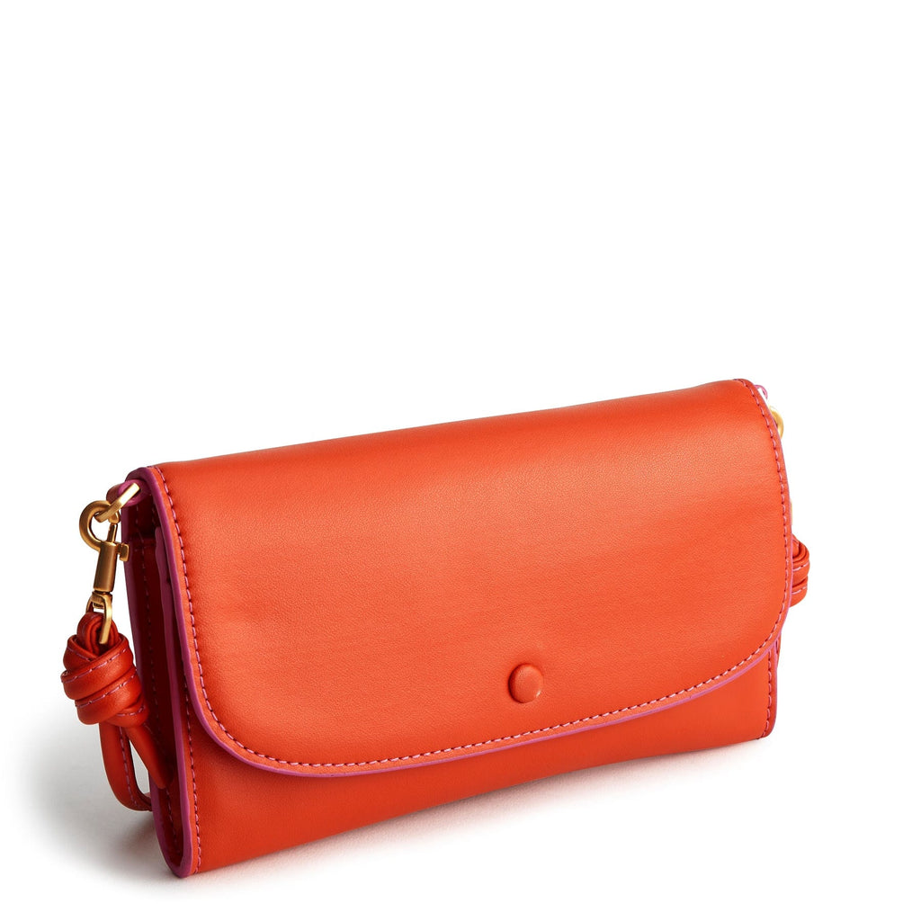 Wildwood Wallet Crossbody - Koi Orange