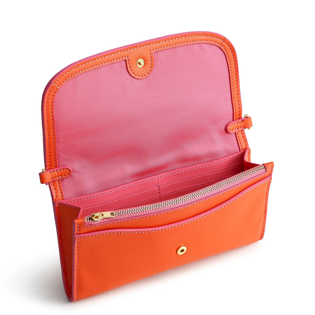 Wildwood Wallet Crossbody - Koi Orange