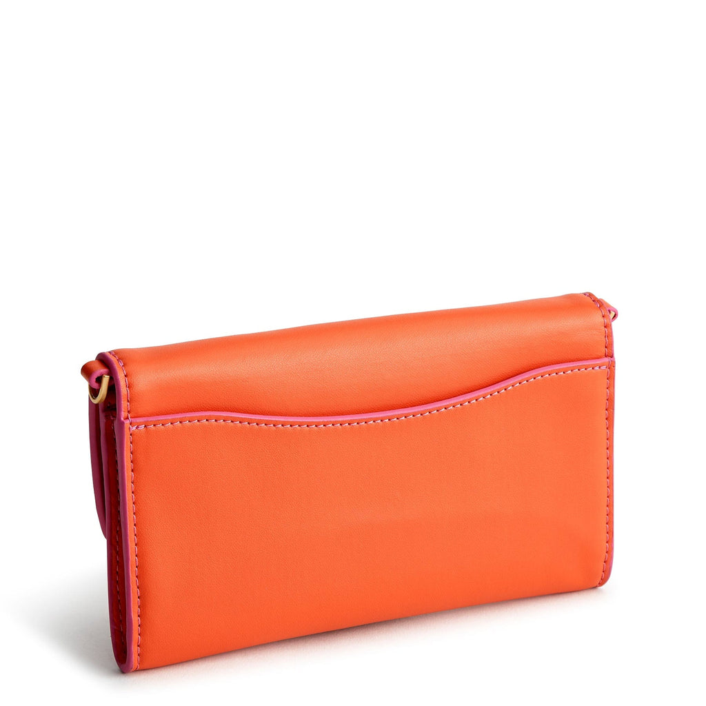 Wildwood Wallet Crossbody - Koi Orange