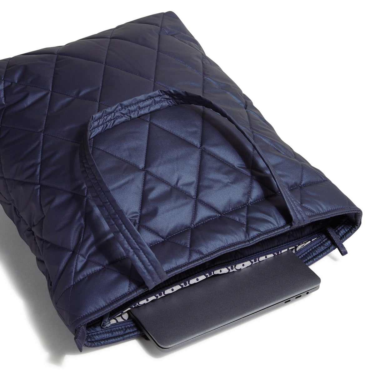 Large North South Tote - Peacoat