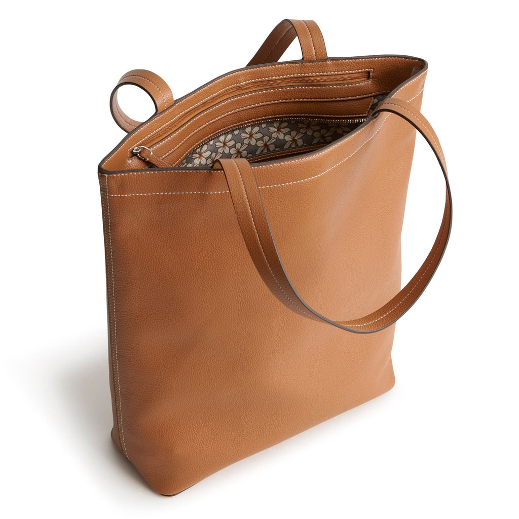 Large North South Tote - Roasted Pecan