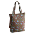 Large North South Tote - Bachelor Button Dot