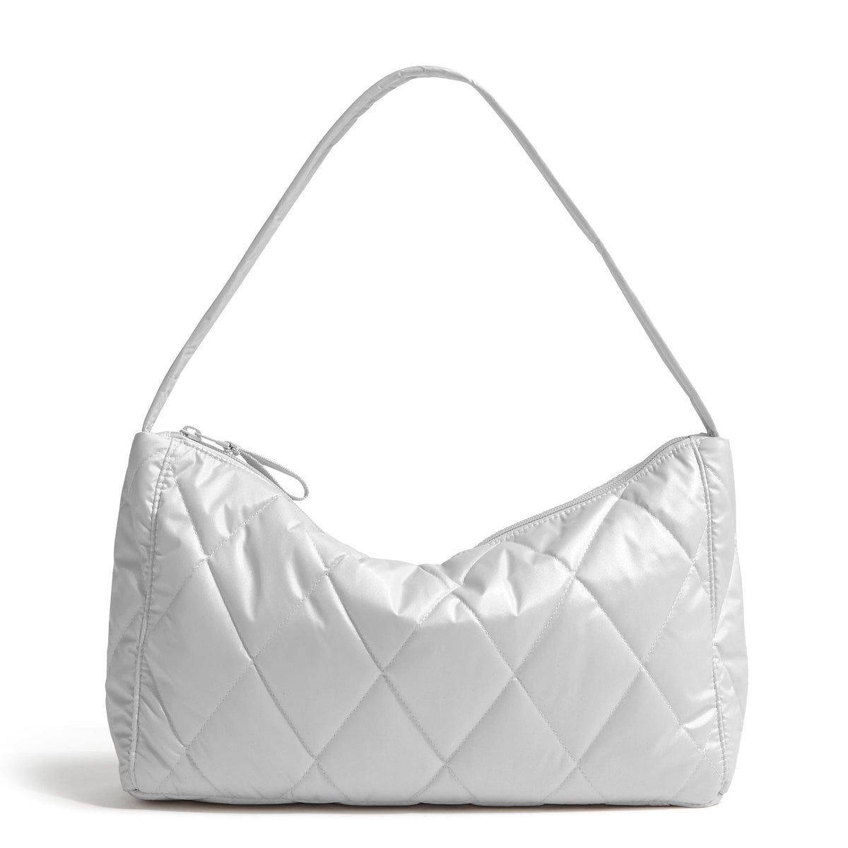 Slouchy Shoulder Bag - Oyster Mushroom