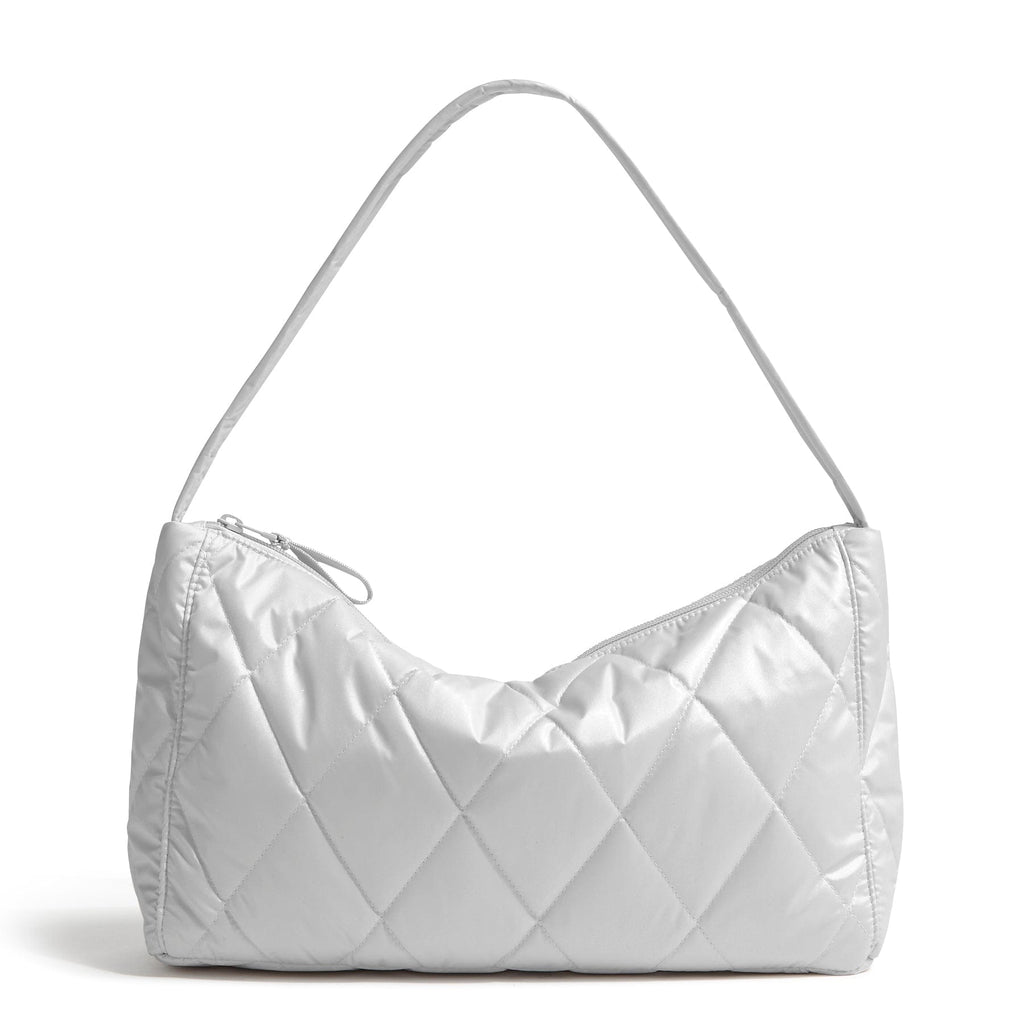 Slouchy Shoulder Bag - Oyster Mushroom