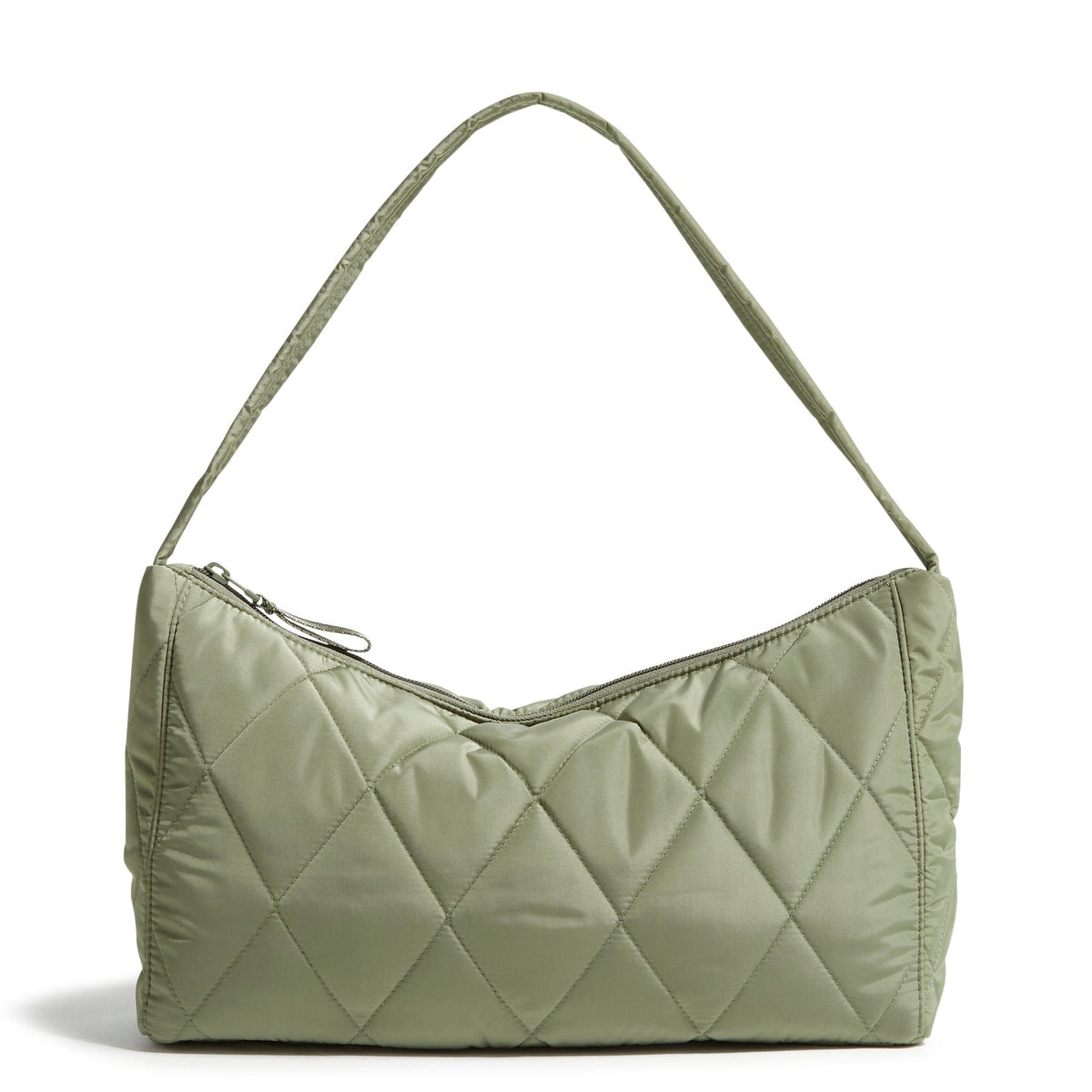 Slouchy Shoulder Bag - Deep Lichen Green