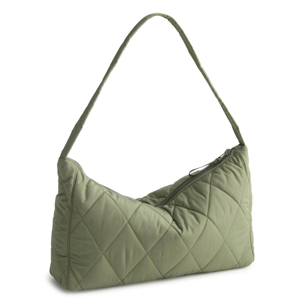 Slouchy Shoulder Bag - Deep Lichen Green