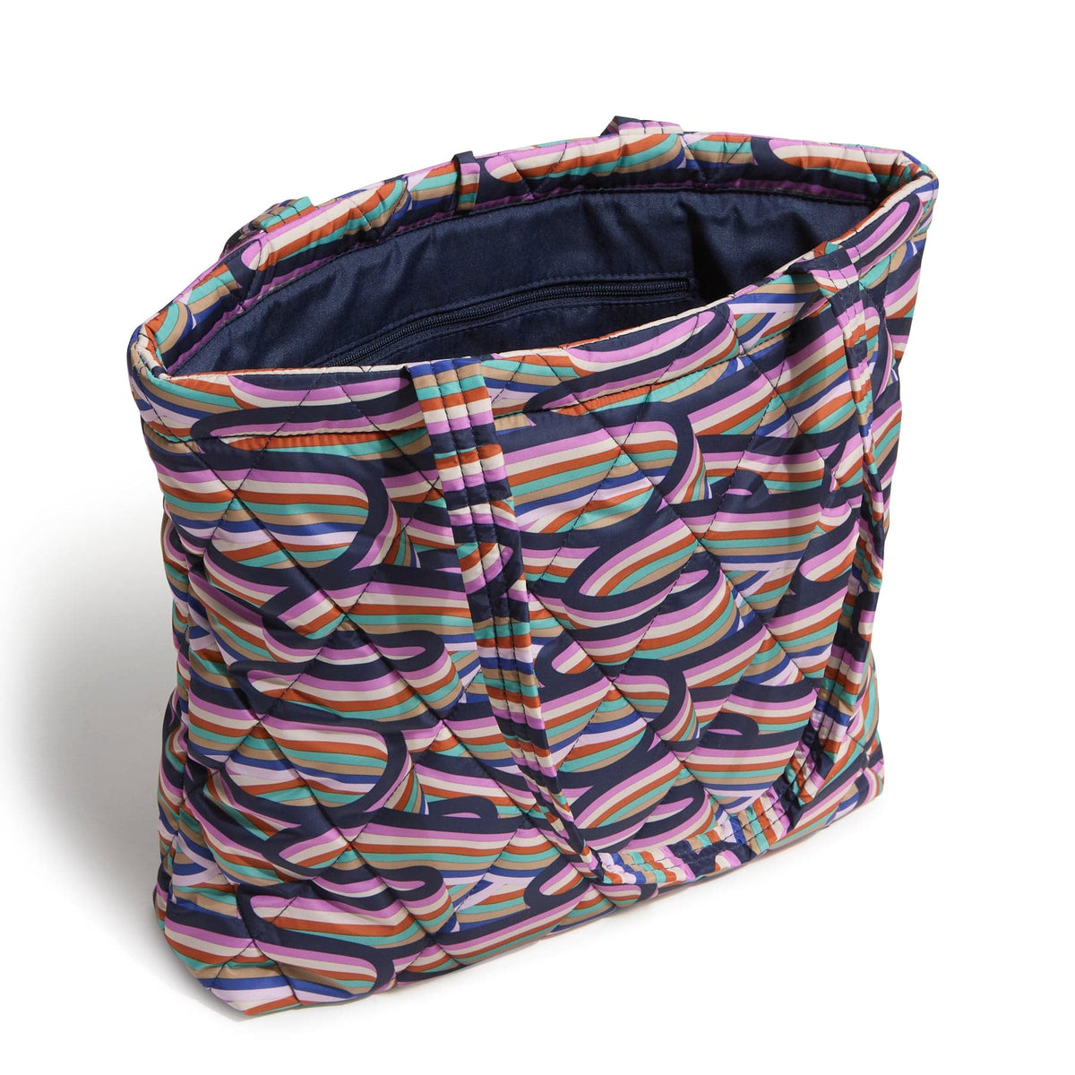 Small North South Tote - Retro Ribbons