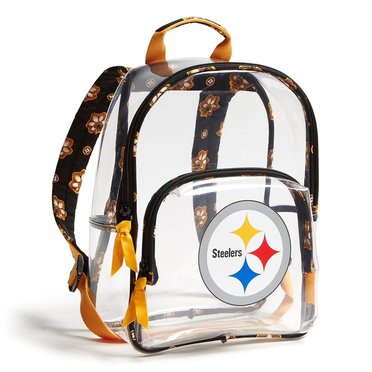 NFL Clear Small Backpack - Pittsburgh Steelers Bandana