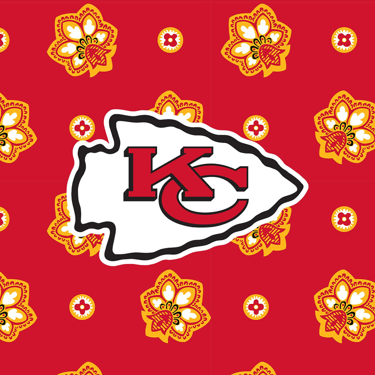 NFL Clear Small Backpack - Kansas City Chiefs Bandana