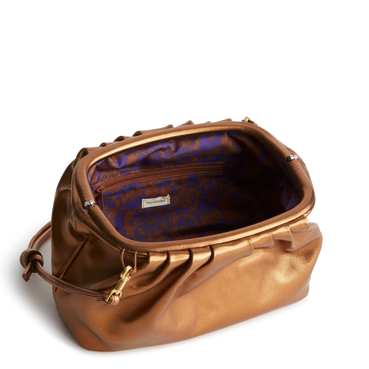 Taber Dumpling Bag - Bronze Metallic