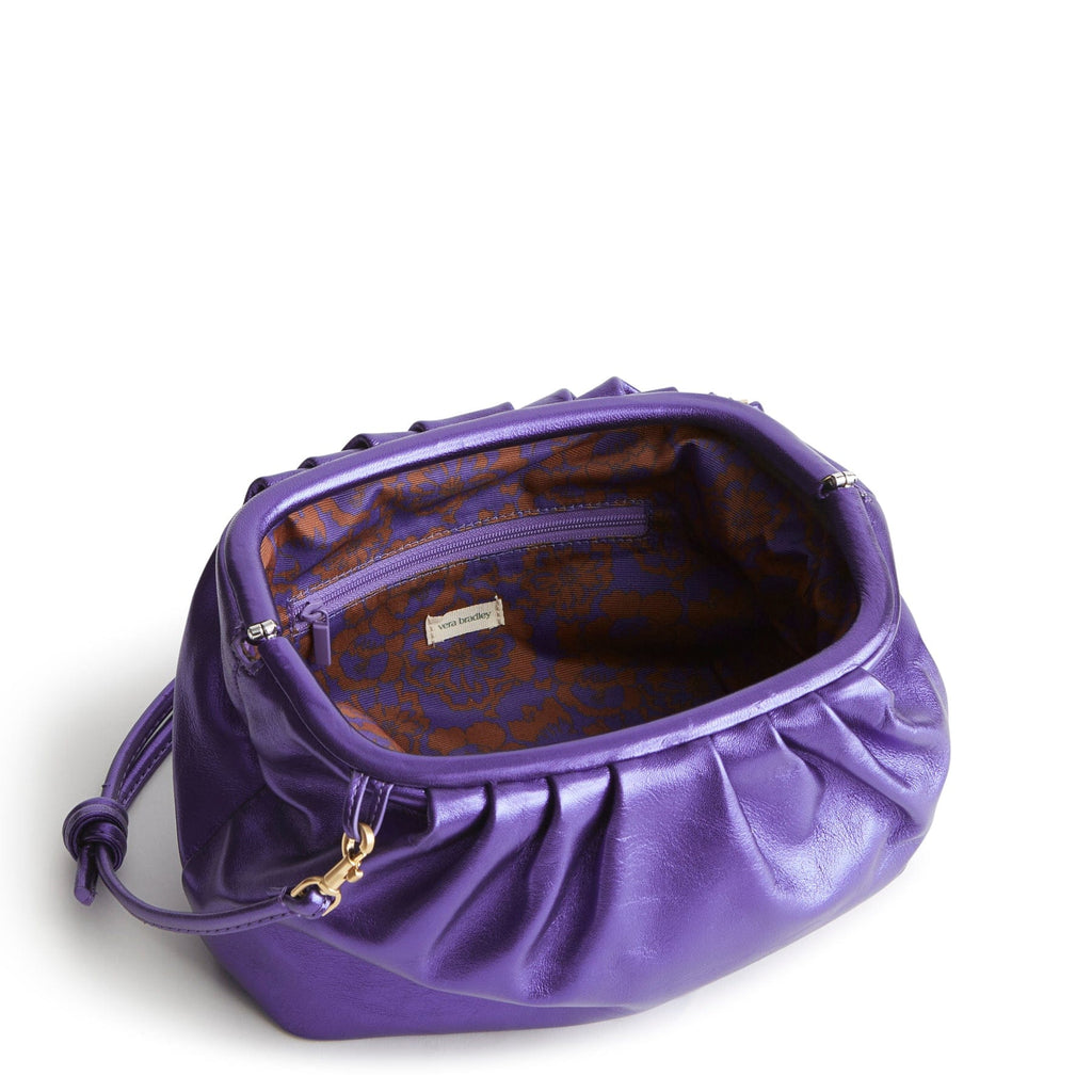 Taber Dumpling Bag - Purple Metallic