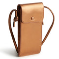 Phone Case Crossbody - Bronze Metallic