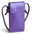 Phone Case Crossbody - Purple Metallic