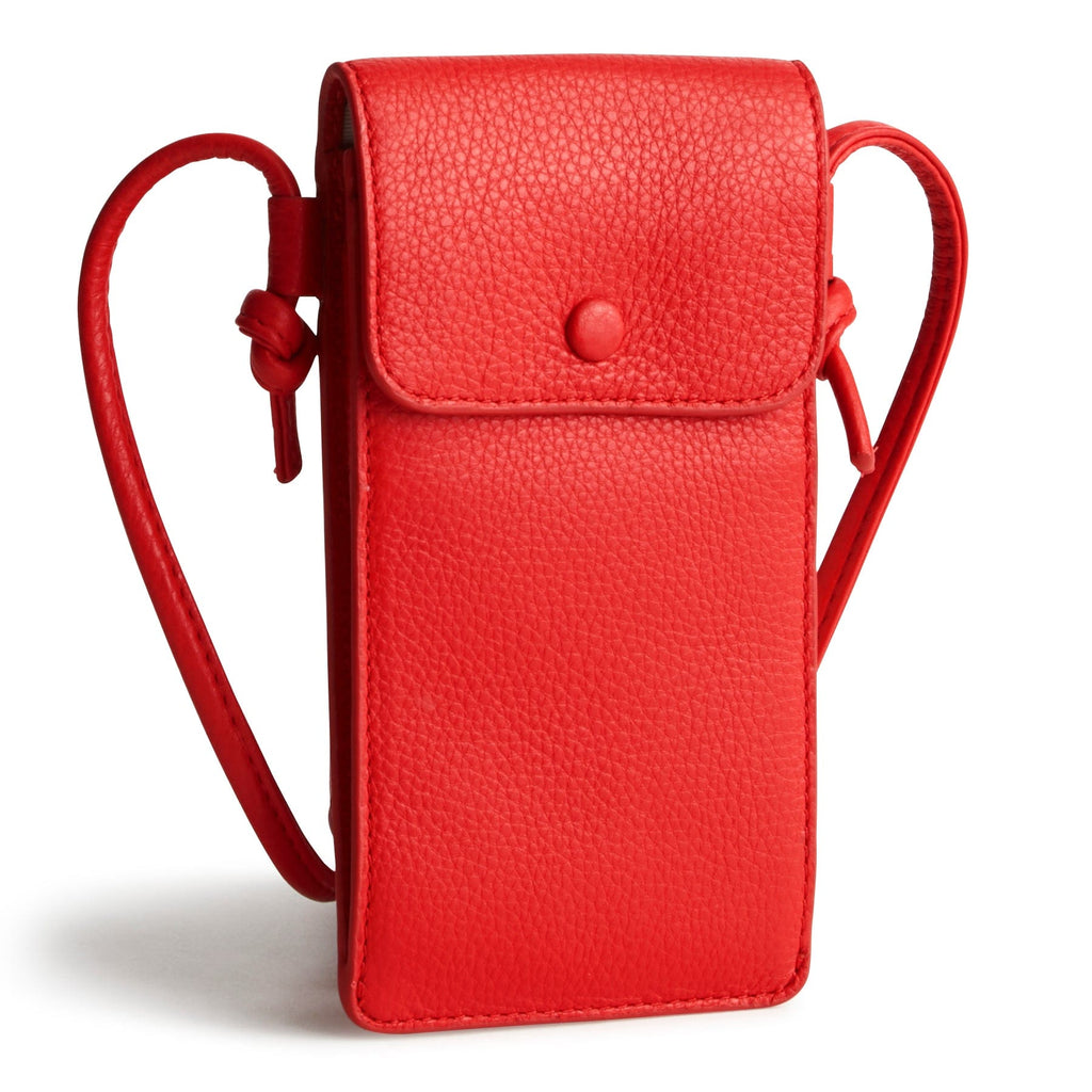 Phone Case Crossbody - Goji Berry Red