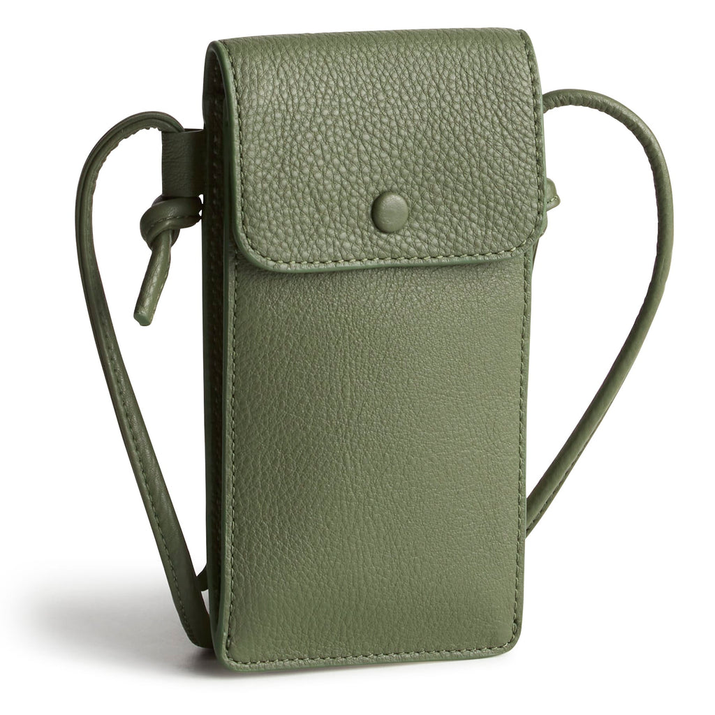 Phone Case Crossbody - Bronze Green