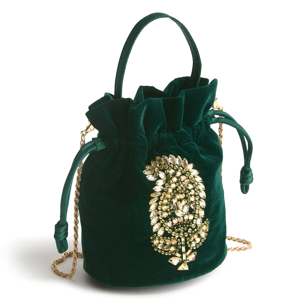 Tilden Drawstring Crossbody - Sea Moss