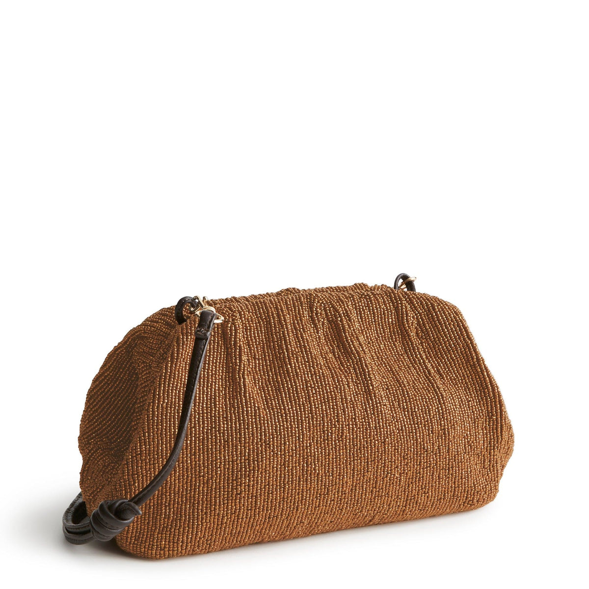 Taber Dumpling Bag - Bronze Metallic