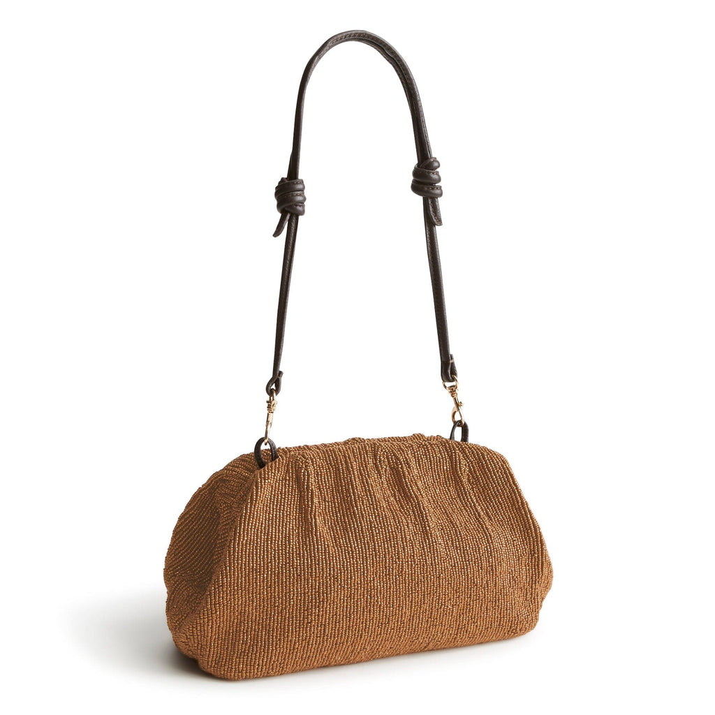 Taber Dumpling Bag - Bronze Metallic