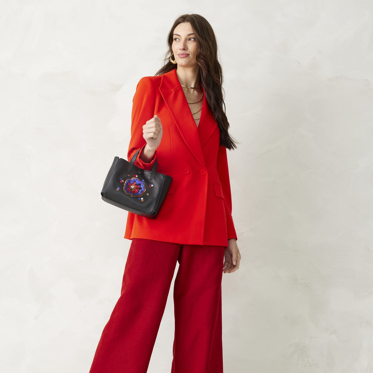 Mini Hathaway Tote Bag - Bossanova Bold Sequin