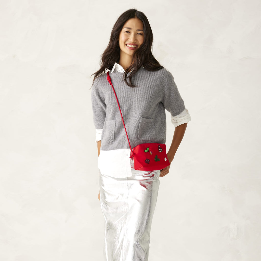 Disney Blake Crossbody - Mickey Mouse Holiday Icons