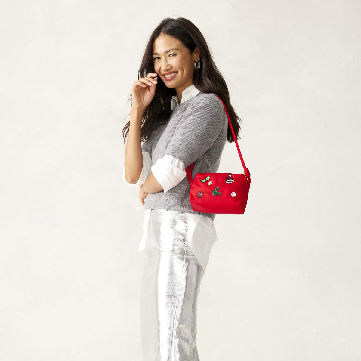 Disney Blake Crossbody - Mickey Mouse Holiday Icons