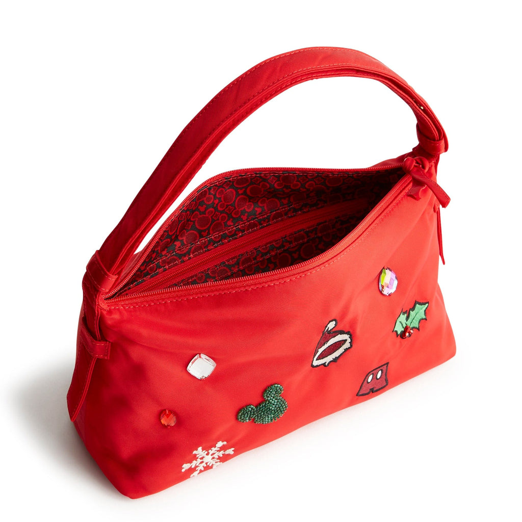 Disney Roxbury Crescent Shoulder Bag - Mickey Mouse Holiday Icons