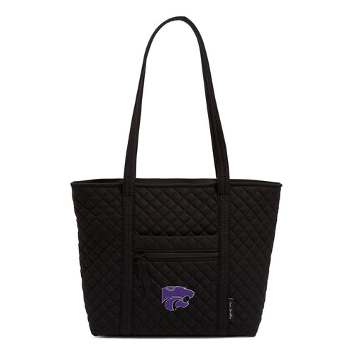 Collegiate Small Vera Tote - Black with Kansas State University