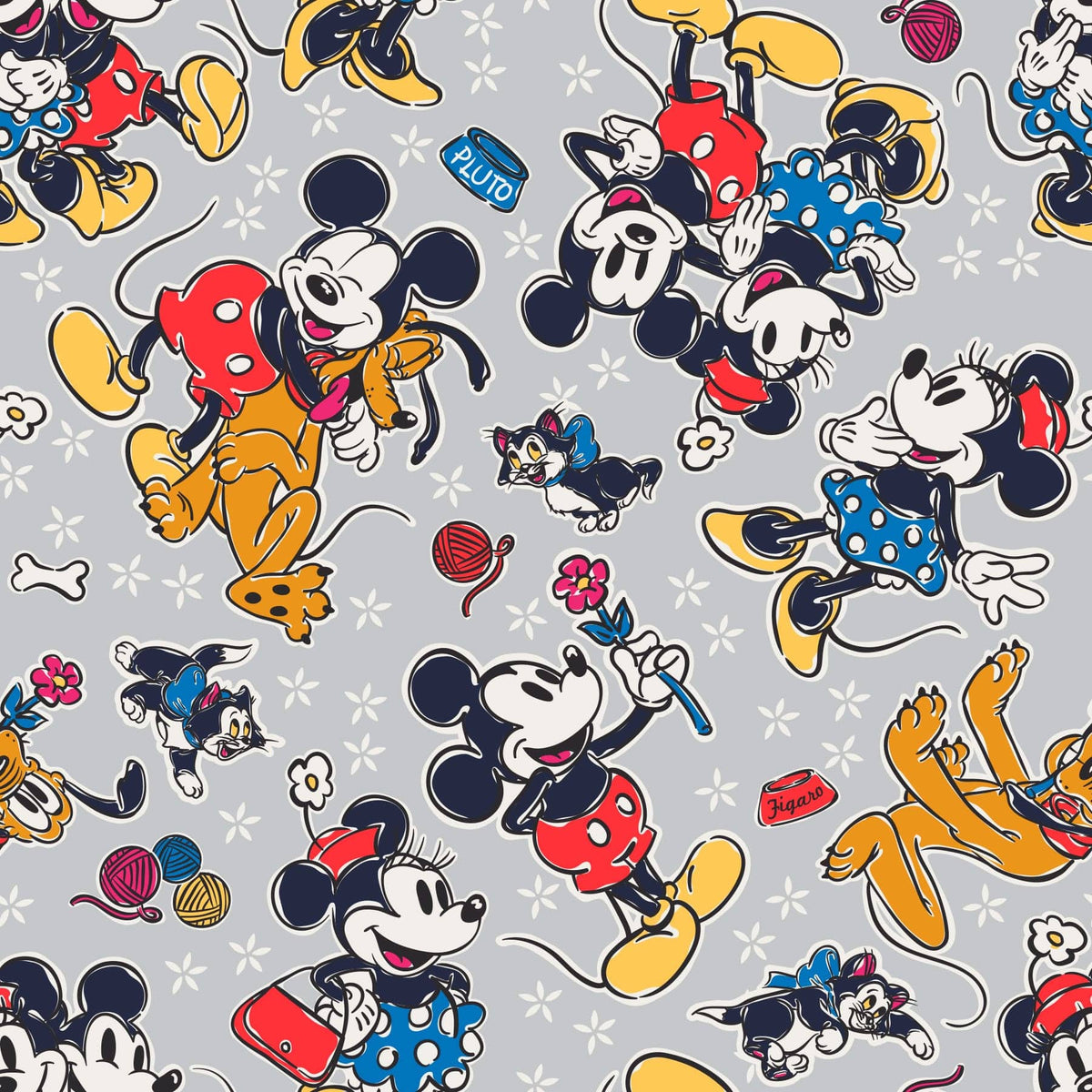 Disney Essential Large Backpack - Mickey Mouse Family Fun Multi