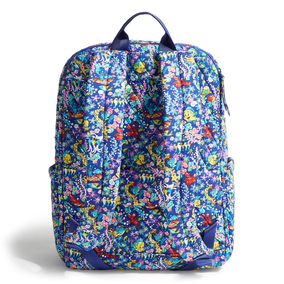 Disney Essential Large Backpack - Ariel Floral Deep Ultramarine