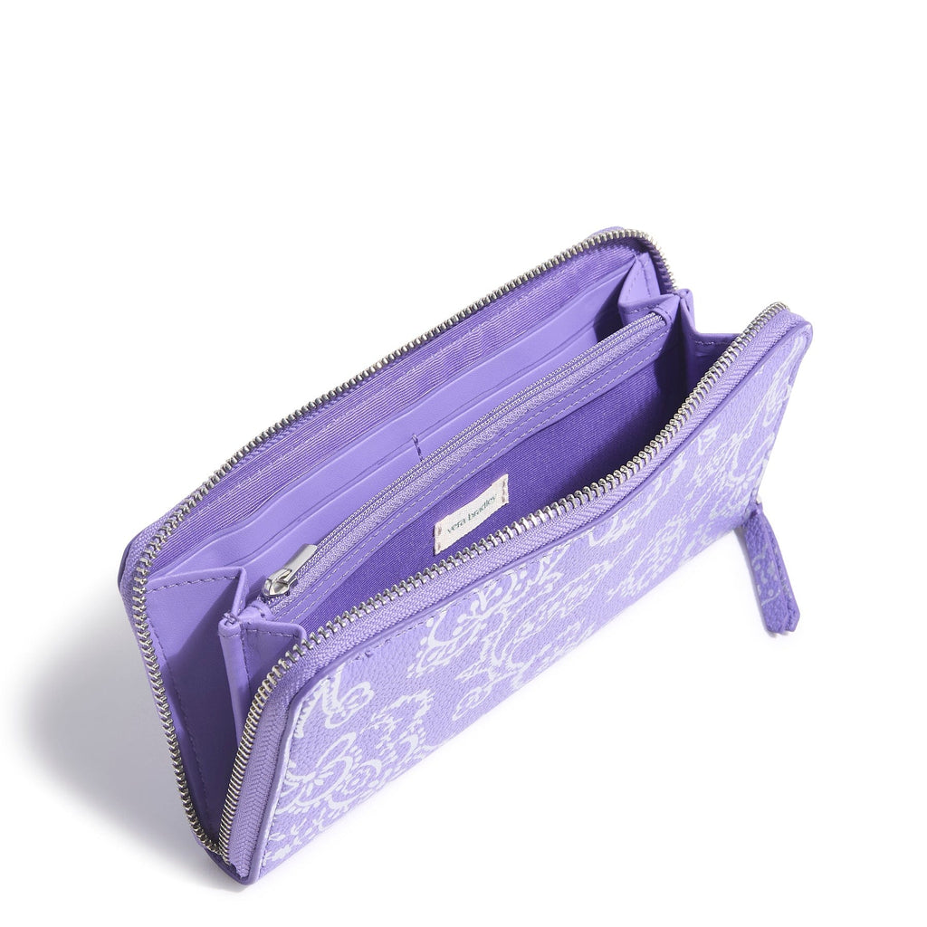 Essential Continental Wallet - Cotswolds Dahlia Purple