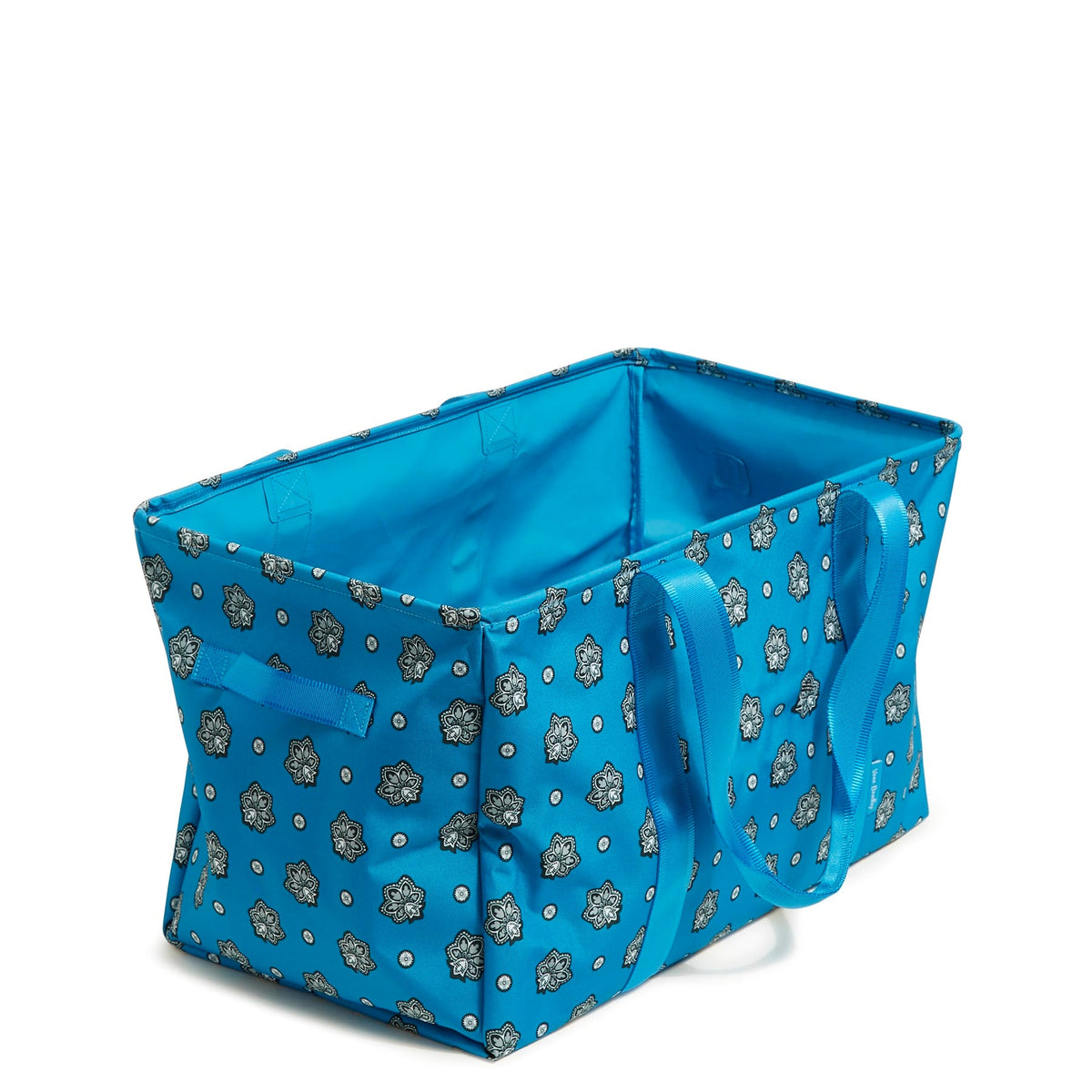 ReActive Large Car Tote - Bandana Paisley - Blue and Silver