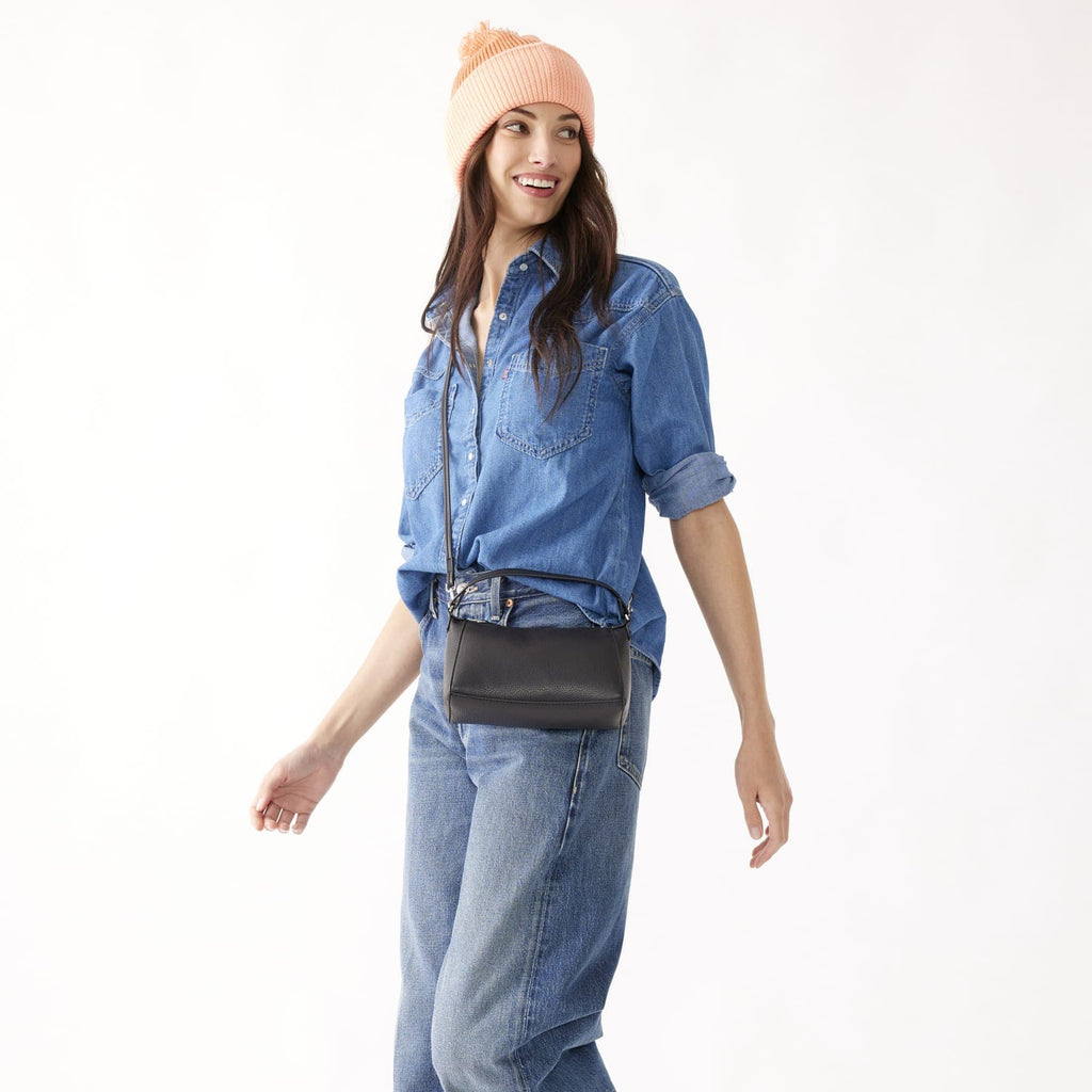 Mini Slouchy Crossbody - Moonless Night