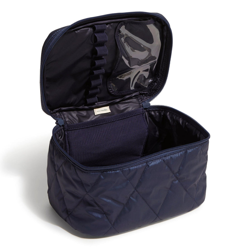 Essential Large Brush Up Cosmetic Bag - Peacoat