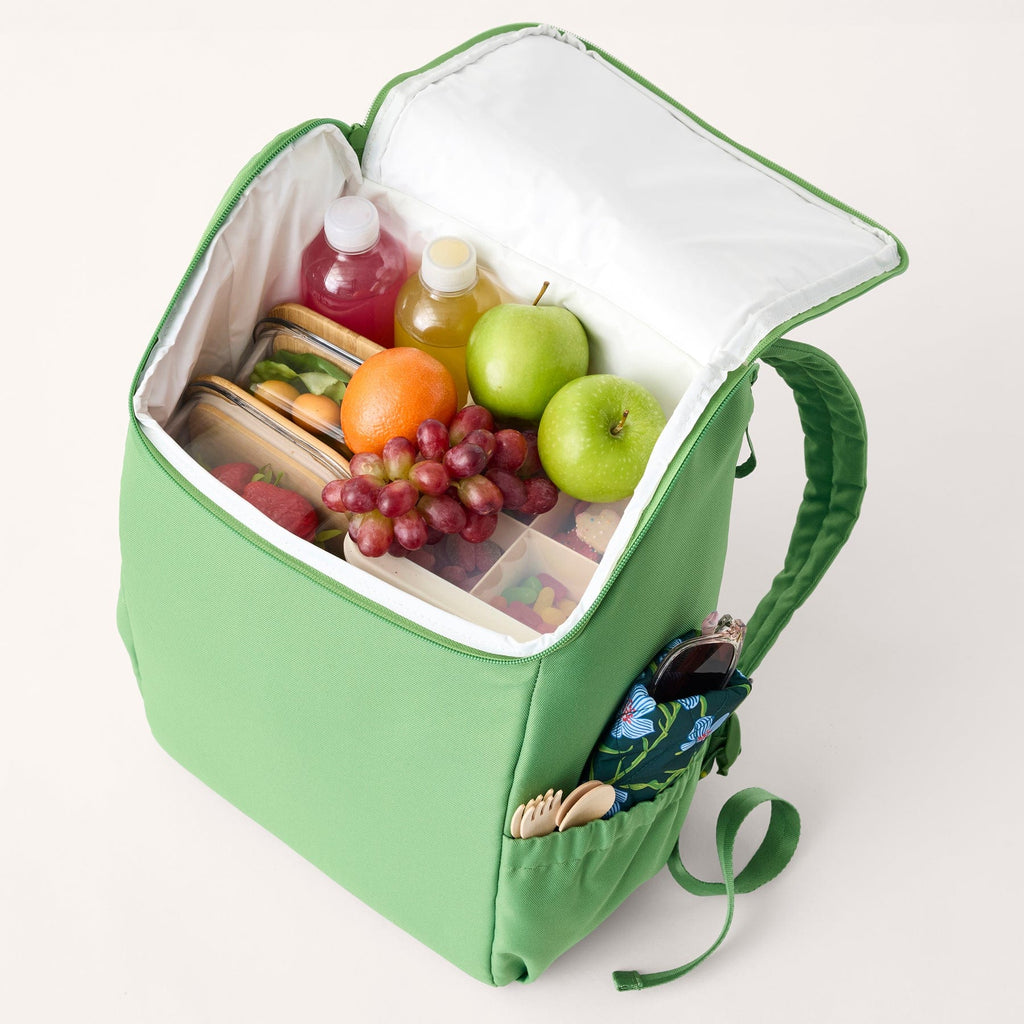 Essential Cooler Backpack Lunch Bag - Fluorite Green