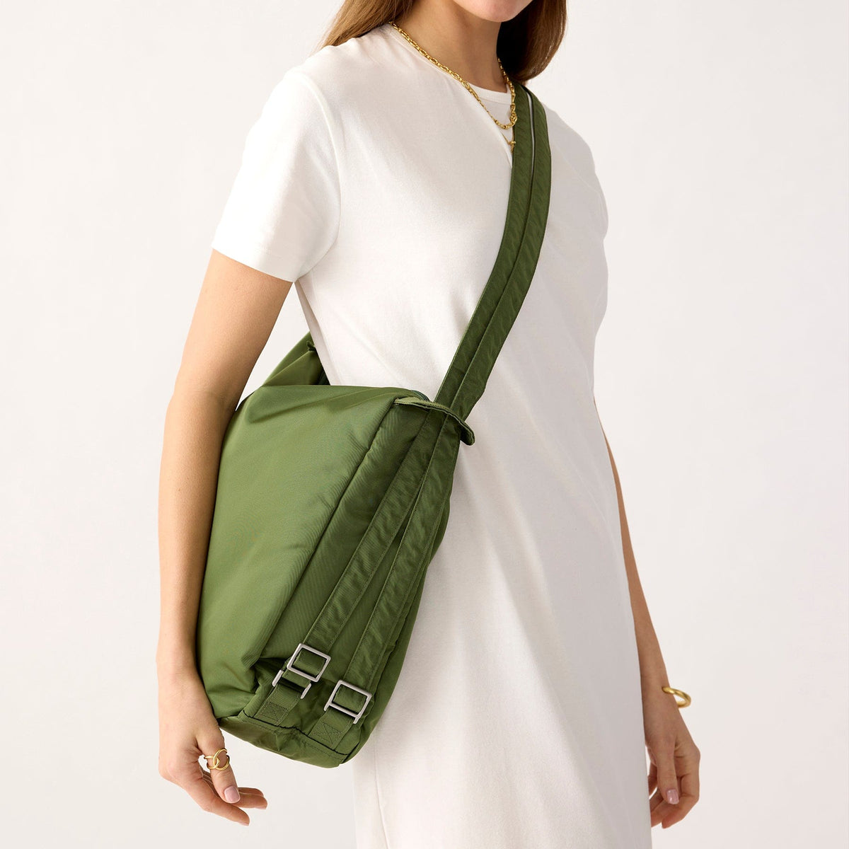 Calera Convertible Backpack - Bronze Green