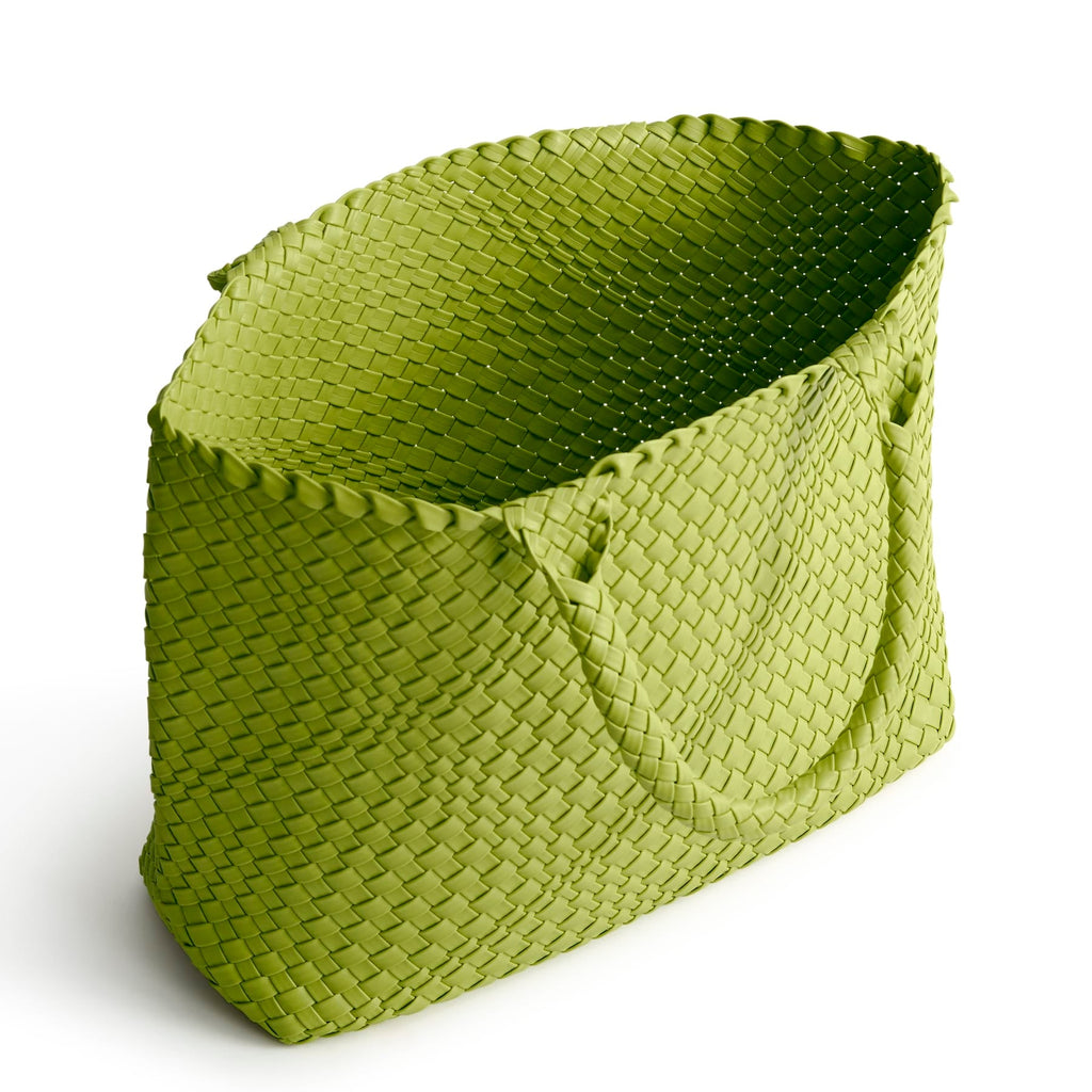 Small Hathaway Tote Bag - Spinach Green