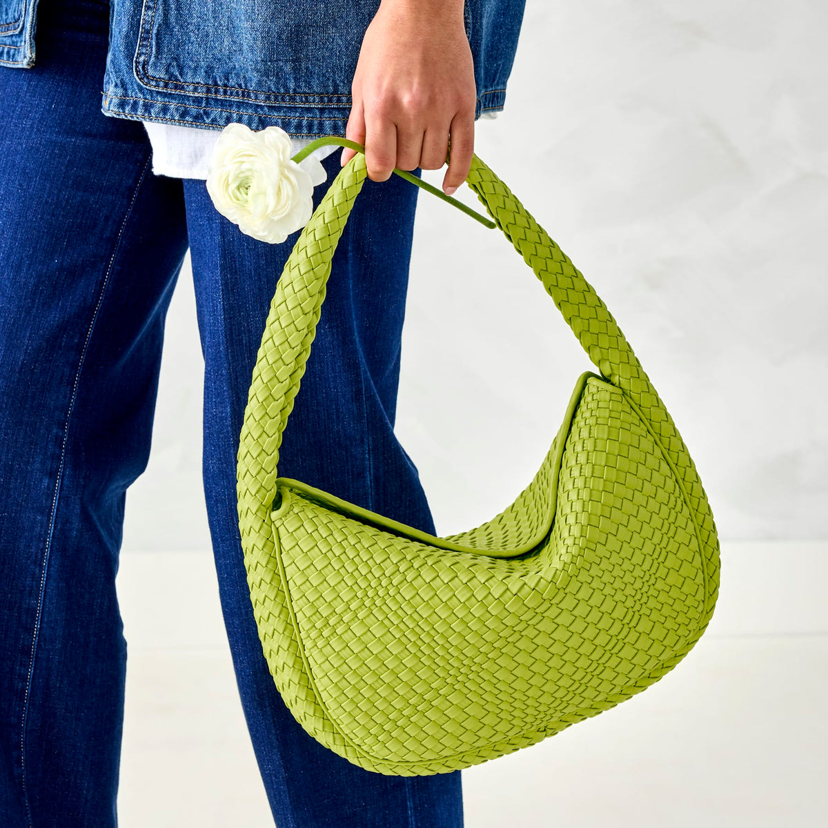 Tifton Shoulder Bag - Spinach Green