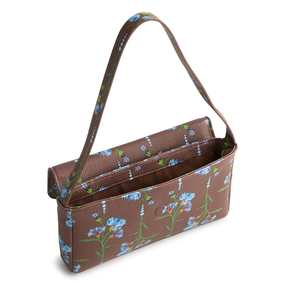 Flap Shoulder Bag - Bachelor Button Dot