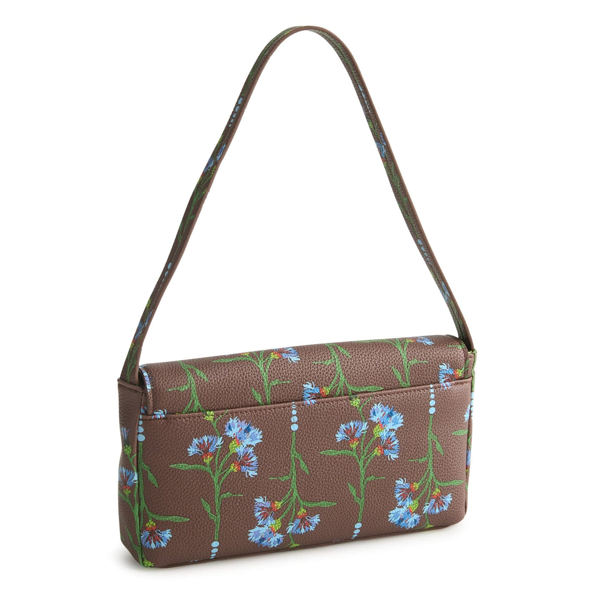 Flap Shoulder Bag - Bachelor Button Dot
