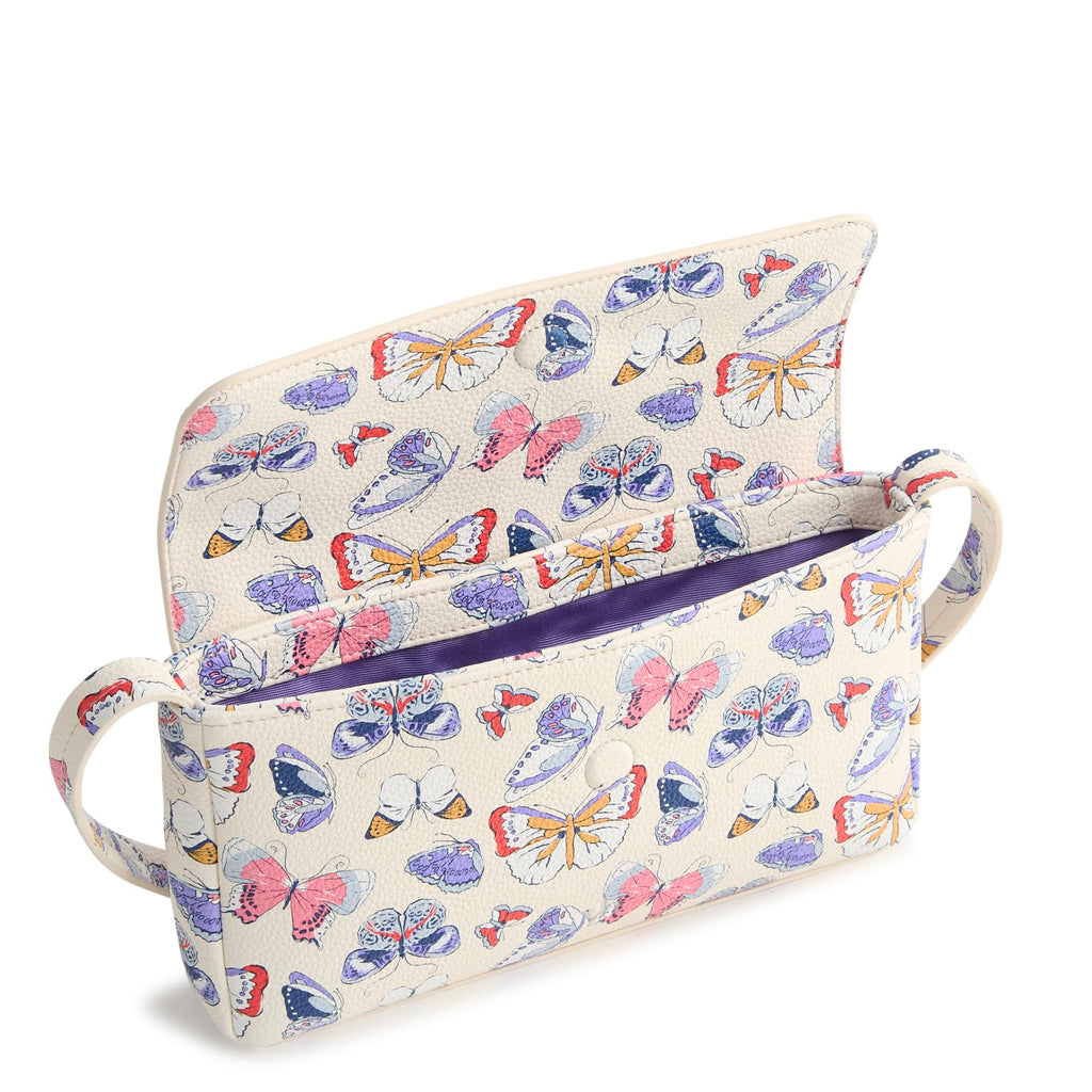 Flap Shoulder Bag - Butterflies in Flight