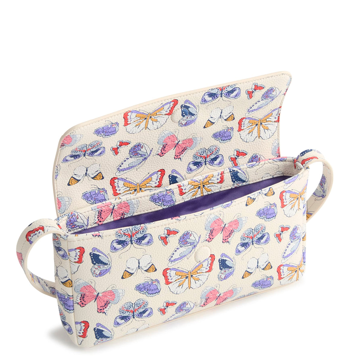 Flap Shoulder Bag - Butterflies in Flight