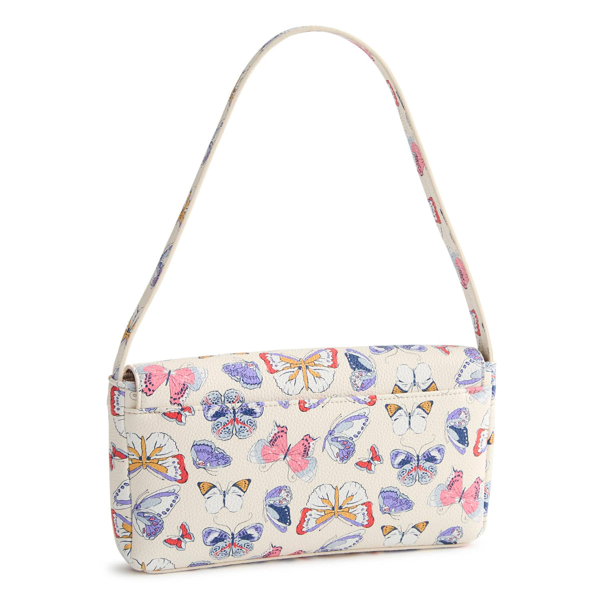 Flap Shoulder Bag - Butterflies in Flight