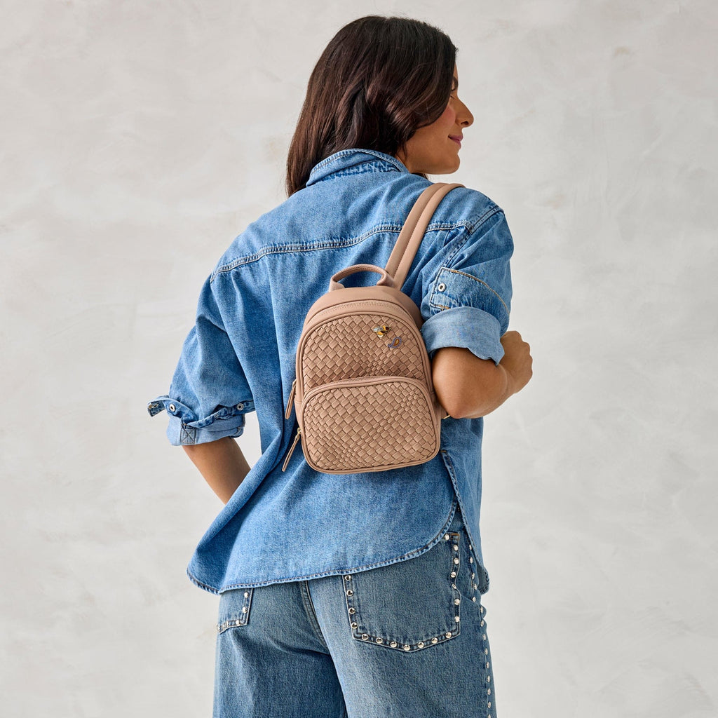 Mini Banbury Backpack - Warm Taupe